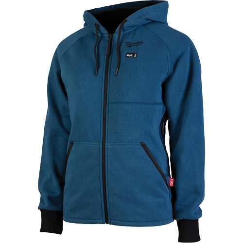 M12 Heated Hoodie Kit, Women's, Large, Blue, Polyester Par Equipment