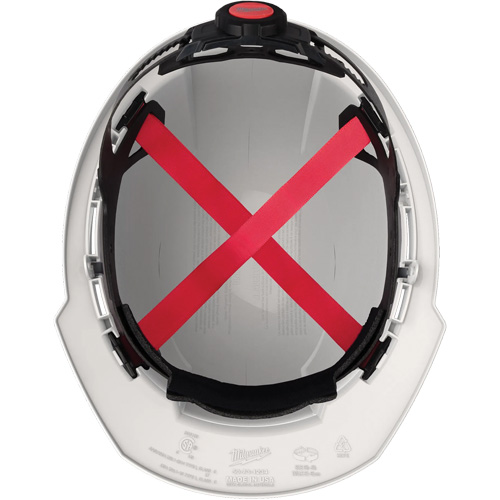 Casque de s&eacute;curit&eacute; &agrave; bordure avant, R&eacute;pond aux normes CSA type 1, Suspension Rochet, Non ventil&eacute; Par Equipment