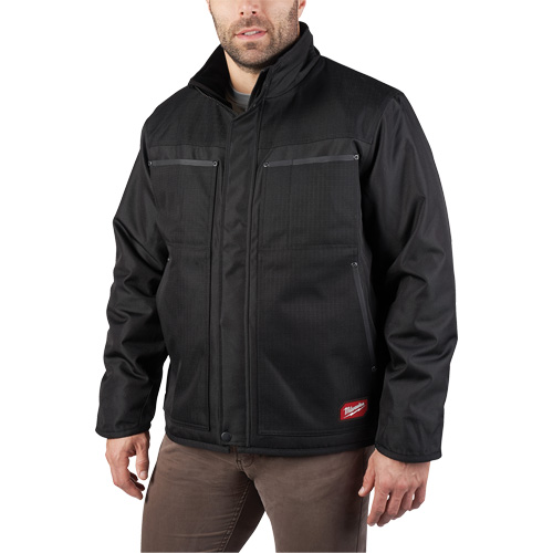 GridIron Traditional Jacket, Men's, Small, Black Par Equipment
