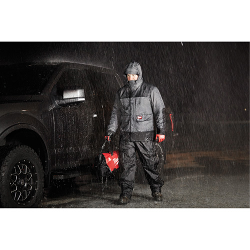 Blouson imperm&eacute;able Hydrobreak, Hommes, 3T-Grand, Gris Par Equipment