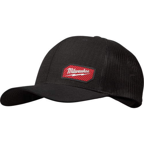 Casquette &agrave; patte pressionn&eacute;e GridIron, Noir, Coton/Nylon/Polyester Par Equipment