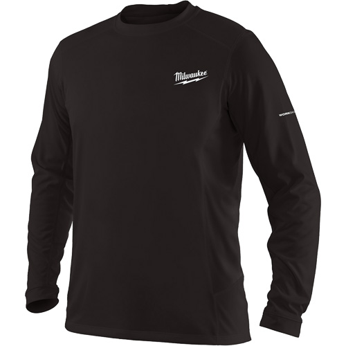 Workskin Long Sleeve Shirt, Men's, Small, Black Par Equipment
