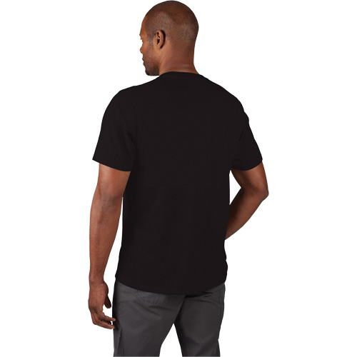 Hybrid Work Tee Shirt, Men's, Small, Black Par Equipment