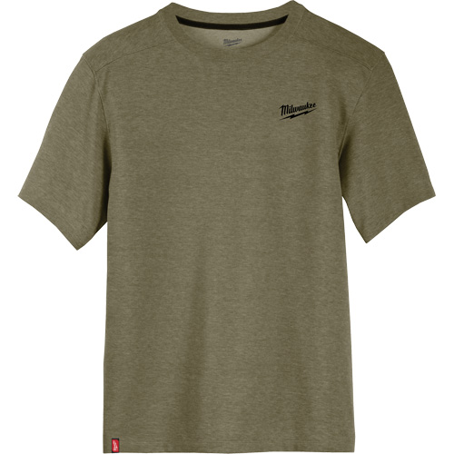 Hybrid Work Tee Shirt, Men's, Small, Green Par Equipment