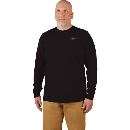 T-shirt de travail hybride, Hommes, Petit, Noir Par Equipment