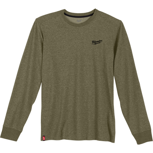 Hybrid Work Tee Shirt, Men's, Small, Green Par Equipment