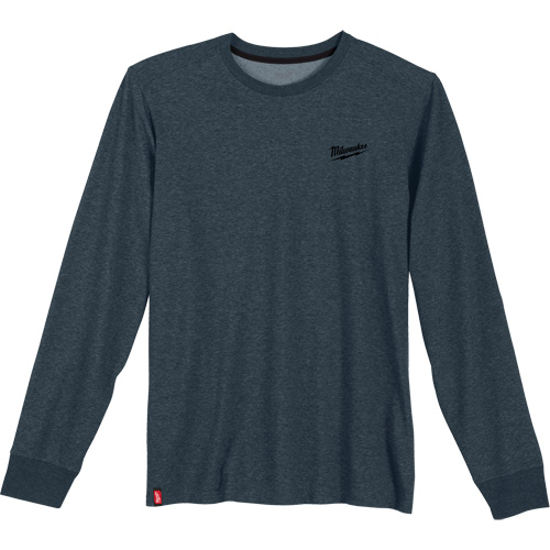 T-shirt de travail hybride, Hommes, Petit, Bleu Par Equipment