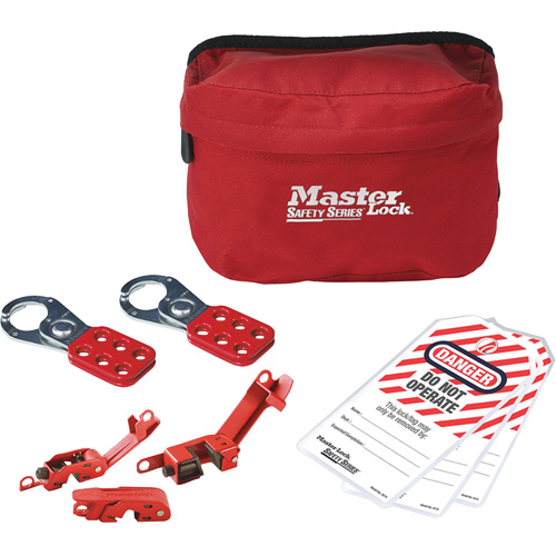Trousse de cadenassage de base sans cadenas, Ensemble &eacute;lectrique, 8 composants compris Par Equipment
