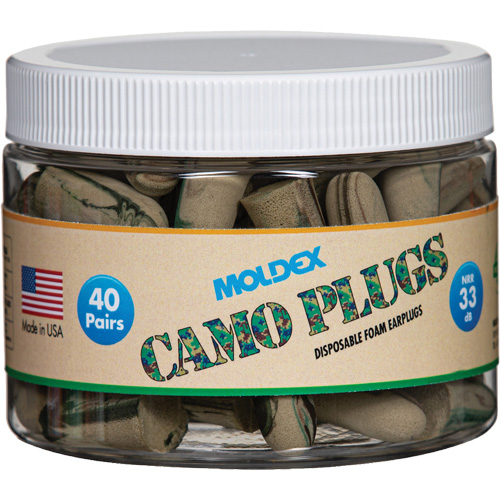 Camo Earplugs, Bulk - Canister Par Equipment