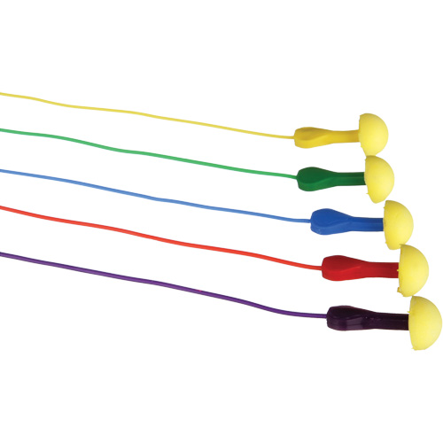 Bouchons d'oreilles rapides de style capsule E-A-R, Avec cordon, Vrac - Sachet coussin, 25 dB NRR, Taille unique Par Equipment