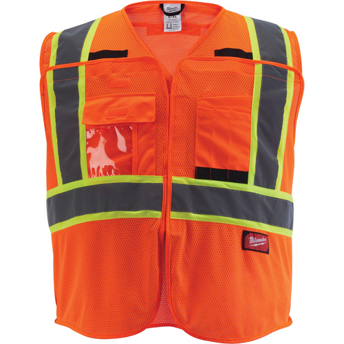 Flagman Safety Vest, High Visibility Orange, Medium/Small Par Equipment
