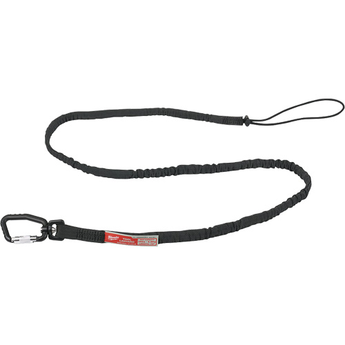 Extended Reach Locking Tool Lanyard, Bungee, Carabiner/Loop Par Equipment