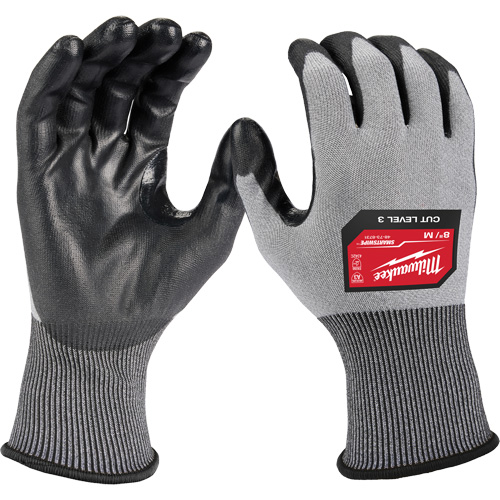 High Dexterity Gloves, Size Small, 18 Gauge, Polyurethane Coated, Polyethylene Shell, ANSI/ISEA 105 Level 4 Par Equipment