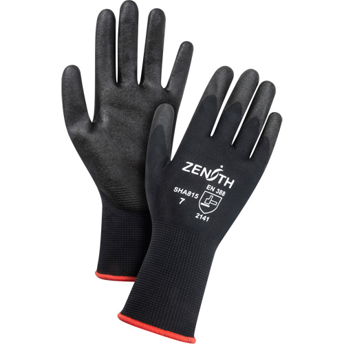 Coated Gloves, 9, PVC Coating, 13 Gauge, Nylon Shell Par Equipment