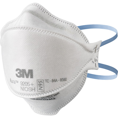 Respirateur contre les particules Aura, N95, Certifi&eacute; NIOSH, Profil bas/Taille unique Par Equipment