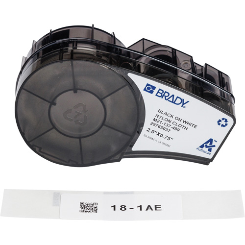 Aggressive Adhesive Multi-Purpose Labels with Ribbon, Black Par Equipment