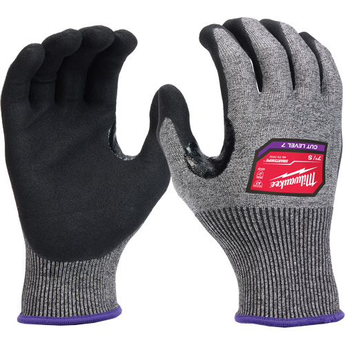High-Dexterity Dipped Gloves, Size Small, 18 Gauge, Nitrile Coated, Nylon/Polyethylene/Tungsten Shell, ASTM ANSI Level A7/EN 388 Level 4 Par Equipment