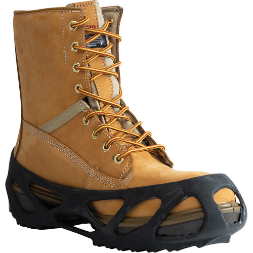 Brass Stride&reg; Non-Sparking Ice Cleats, Brass, Stud Traction, Small Par Equipment