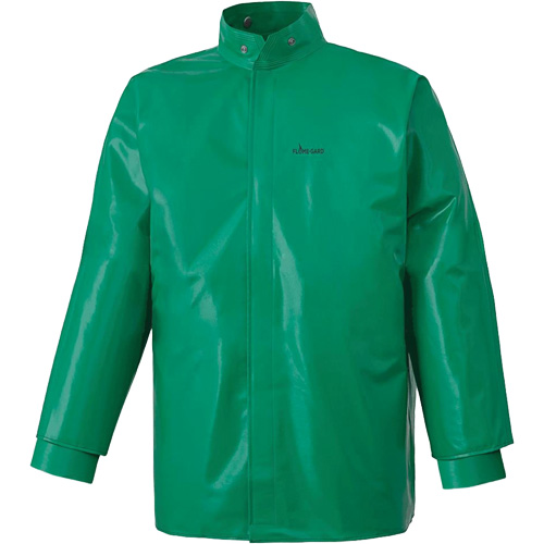 J43 380 Manteau CA-43 ignifuge et r&eacute;sistant aux produits chimiques et aux acides, Petit, Vert Par Equipment
