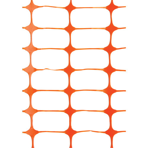 Cl&ocirc;ture &agrave; neige, 50' lo x 4' la, Orange Par Equipment