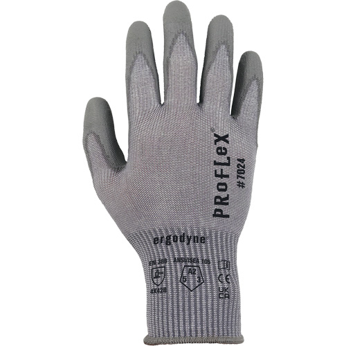 Gants r&eacute;sistant &agrave; la coupe Proflex 7024, Taille Petit, Calibre 13, Rev&ecirc;tement Polyur&eacute;thane, Enveloppe en Polyester/PEHP/Spandex, ASTM ANSI niveau A2/EN 388 niveau B Par Equipment
