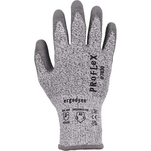 Gants r&eacute;sistant &agrave; la coupe Proflex 7030, Taille Petit, Calibre 13, Rev&ecirc;tement Polyur&eacute;thane, Enveloppe en Nylon/PEHP/Spandex, ASTM ANSI niveau A3/EN 388 niveau C Par Equipment