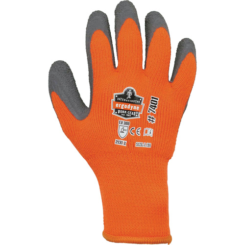 Gants de travail l&eacute;gers et enduits pour l'hiver ProFlex 7401, Moyen, R&ecirc;vetement Latex, Calibre 10 Par Equipment