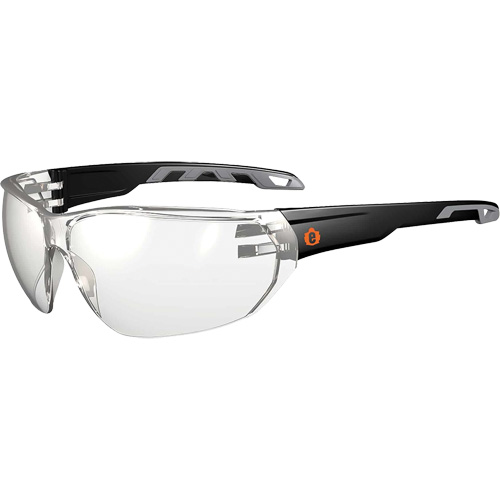 Lunettes de s&eacute;curit&eacute; sans monture Skullerz VALI, Lentille Int&eacute;rieur/ext&eacute;rieur, Anti-&eacute;gratignures, ANSI Z87+/R&eacute;pond ou surpasse la norme CSA Z94.3 Par Equipment