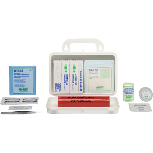 First Aid Kit, Meets CSA Z1220-17 Type 1 Personal, Personal (1 Worker) Par Equipment