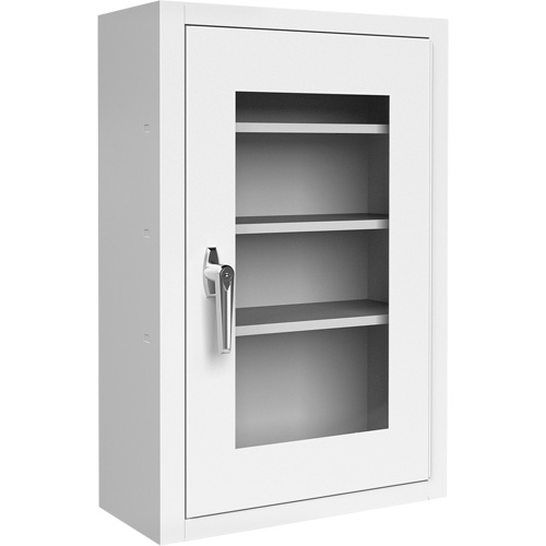 Armoire &agrave; pharmacie verrouillable avec porte en Plexiglas Par Equipment
