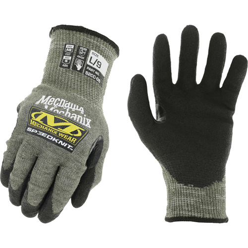 Gants de travail Speedknit, Taille 7, Calibre 13, Rev&ecirc;tement Ur&eacute;thane, Enveloppe en PEHP/Tungst&egrave;ne, ASTM ANSI niveau A9 Par Equipment