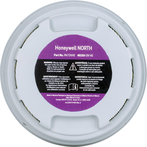 HEPA Filter Cartridge, Organic Vapour Par Equipment