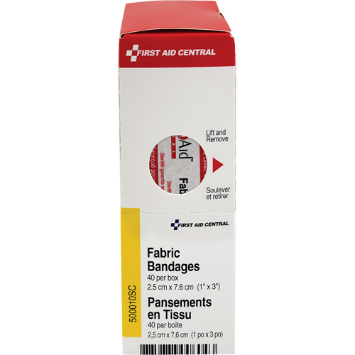 Recharge de bandages adh&eacute;sifs SmartCompliance, Rectangulaire/carr&eacute;e, 3", Tissu, Non st&eacute;rile Par Equipment