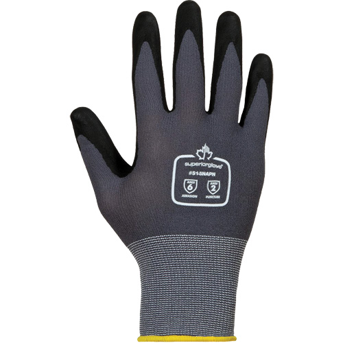 Gants anti-abrasion Dexterity, 2T-petit/5, R&ecirc;vetement Mousse de nitrile, Calibre 15, Enveloppe en Nylon/Coton Par Equipment