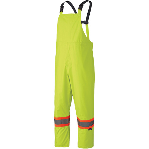 5609 Combinaison de pluie imperm&eacute;able 210D, Polyester/PVC, T-petit, Jaune lime haute visibilit&eacute; Par Equipment