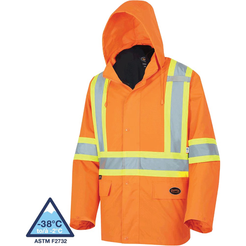 5632 Manteau 3 en 1 The Rock, Orange haute visibilit&eacute;, T-petit Par Equipment