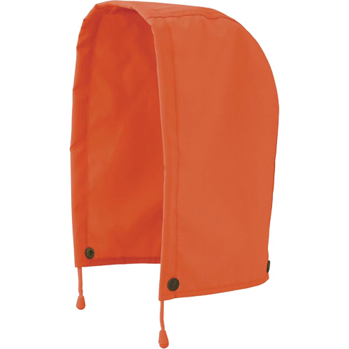 5400H Capuchon de veste de s&eacute;curit&eacute; imperm&eacute;able 300D Trilobal antid&eacute;chirure, Orange haute visibilit&eacute;, Polyester Par Equipment