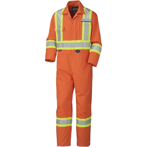 5513T Combinaison pour lavage industriel, 40 (grand taille), Orange haute visibilit&eacute; Par Equipment