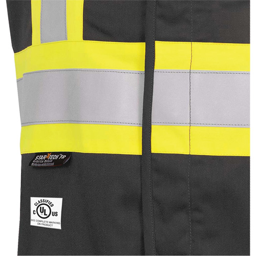 7729 Veste r&eacute;sistante aux arcs &eacute;lectriques FR-Tech, Petit, Noir, 10 cal/cm² Par Equipment
