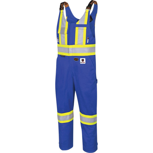 7714 FR-Tech&reg; Flame-Resistant Overalls, Small, Royal Blue Par Equipment