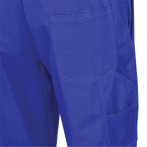 7714 FR-Tech&reg; Flame-Resistant Overalls, Small, Royal Blue Par Equipment