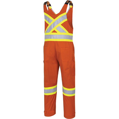 7712 FR-Tech&reg; Flame-Resistant Overalls, Small, High Visibility Orange Par Equipment