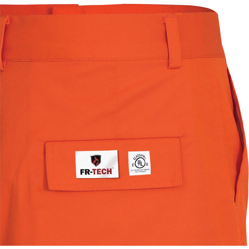 7763 FR-Tech&reg; 88/12 Arc Rated High-Visibility Safety Pants, 34, x 32, High Visibility Orange, 9.7 cal/cm² Par Equipment