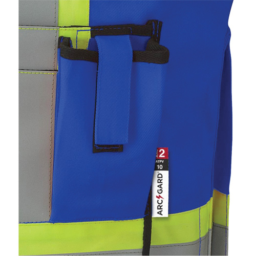 7733 Veste d'arpenteur ignifuge et r&eacute;sistant aux arcs &eacute;lectriques FR-Tech, Petit, Bleu royal, 9,7 cal/cm² Par Equipment