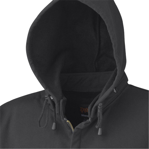 337 Capuche &agrave; fermeture &eacute;clair ignifug&eacute;e, Hommes, T-petit, Noir, 22 cal/cm² Par Equipment