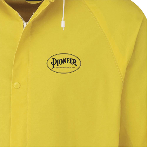 577J Veste imperm&eacute;able, Polyester/PVC, Petit, Jaune Par Equipment