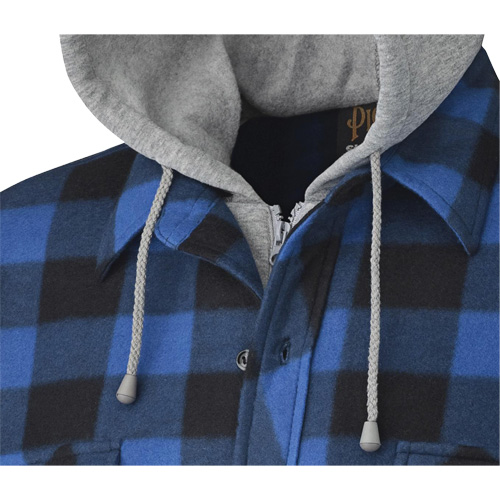 415SS Chemise &agrave; capuche matelass&eacute;e, Hommes, Petit, Multicolore Par Equipment