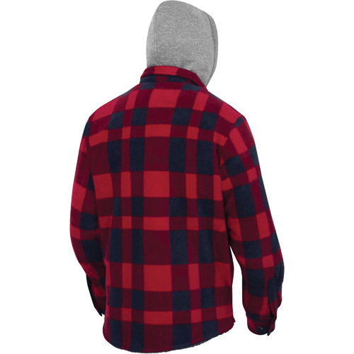 415RB Chemise &agrave; capuche matelass&eacute;e, Hommes, Petit, Multicolore Par Equipment