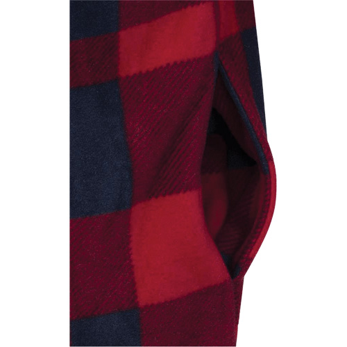 415RB Chemise &agrave; capuche matelass&eacute;e, Hommes, Petit, Multicolore Par Equipment