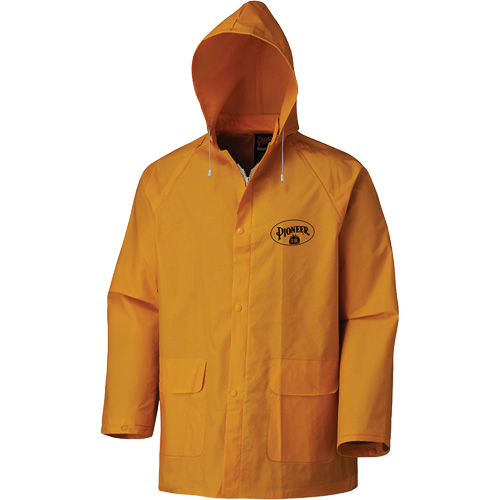 578 Flame-Resistant Rain Suit, Polyester/PVC, X-Small, Yellow Par Equipment